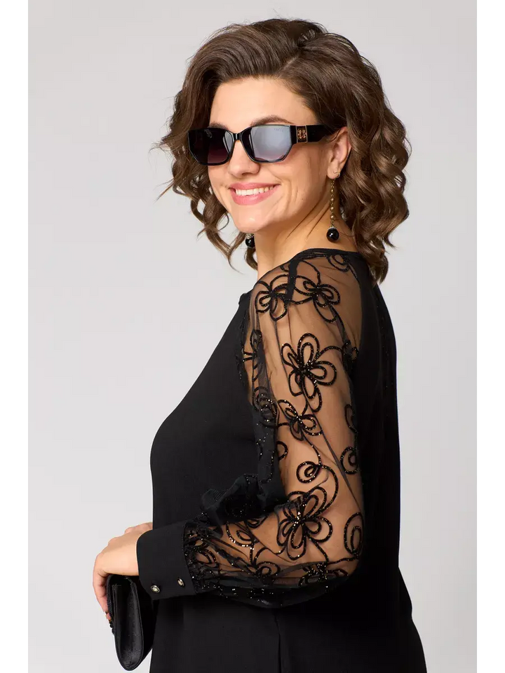 Granya | Classic Midi Dress for Special Occasions