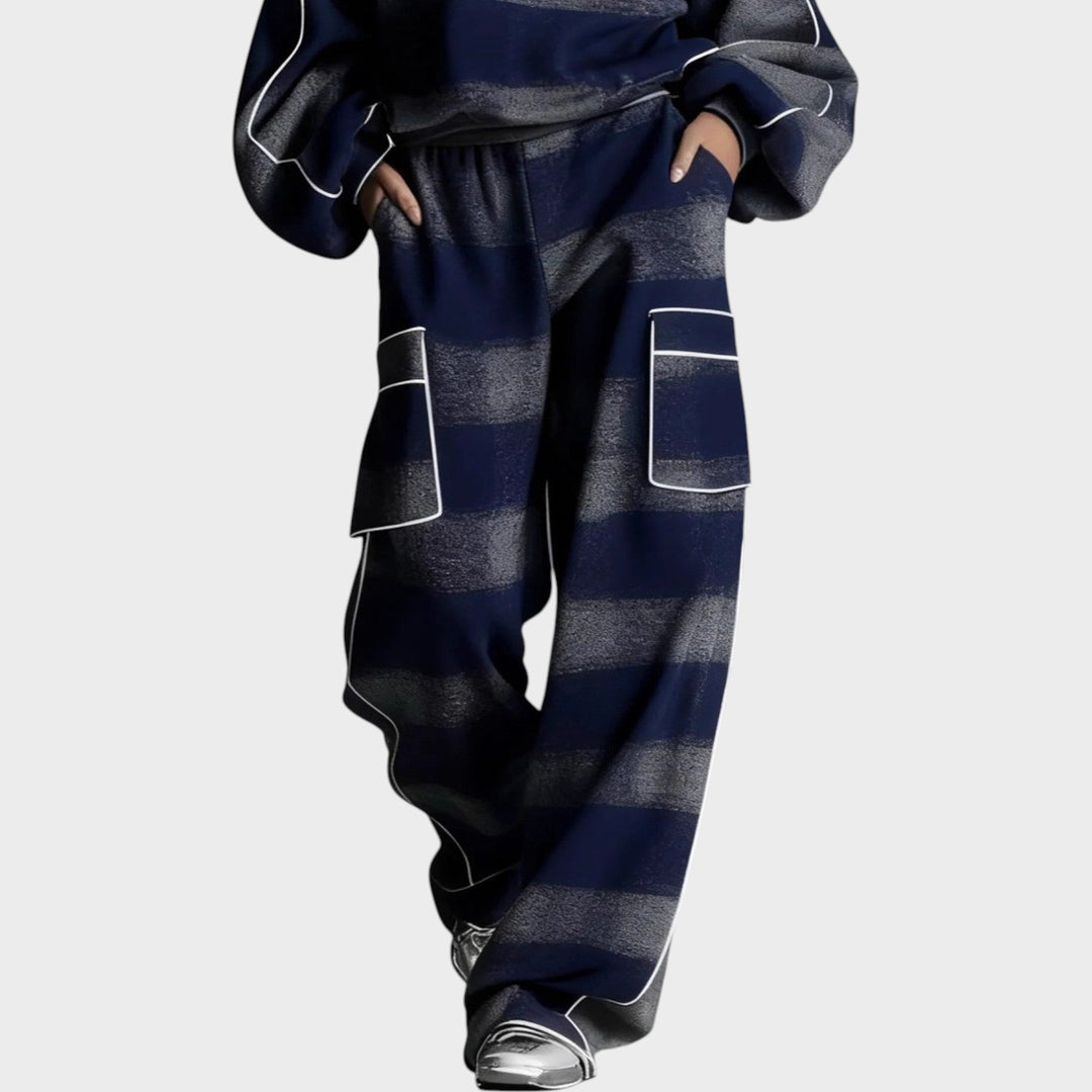 Neasa | Knit Top & Pants Set