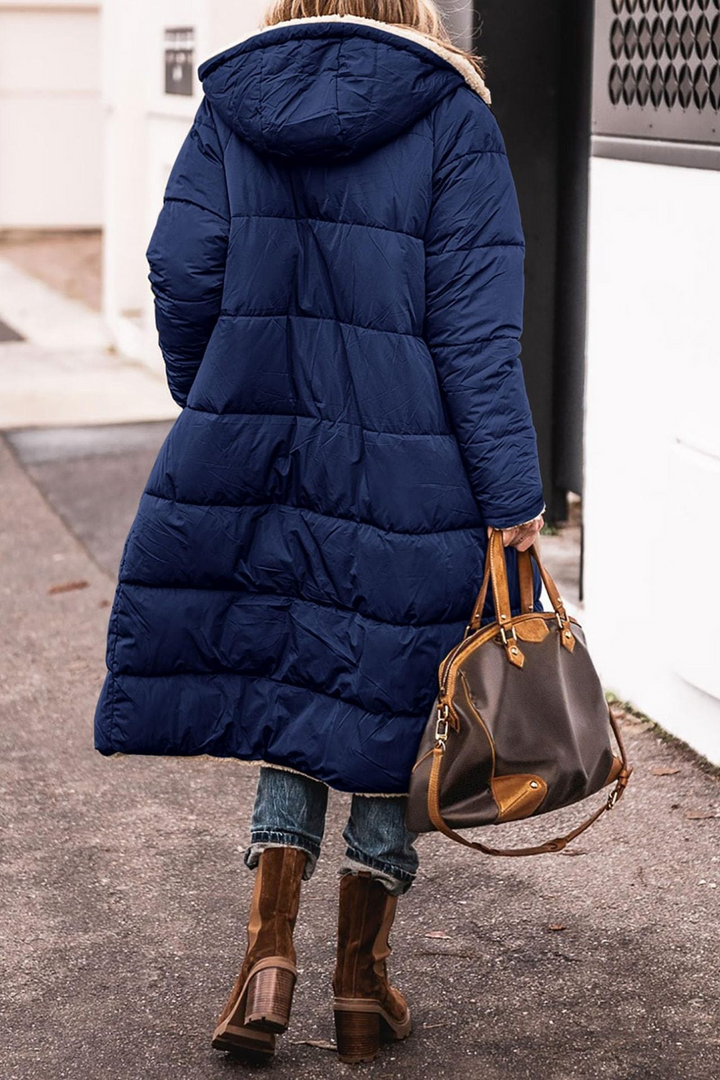 Camille | Elegant Reversible Coat for Women