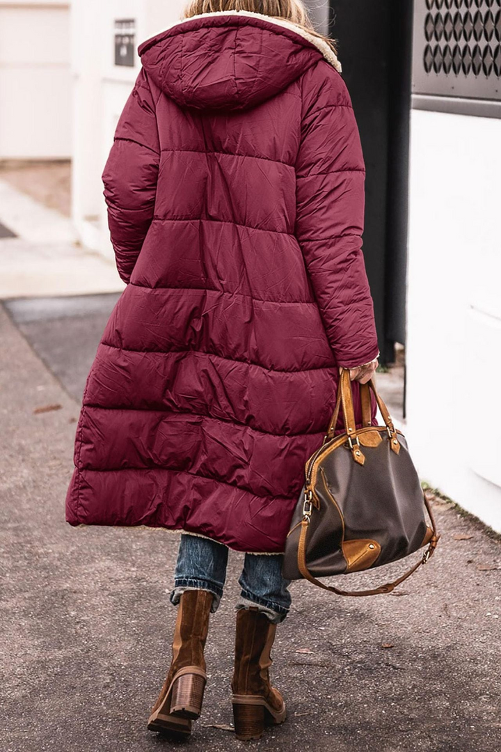 Camille | Elegant Reversible Coat for Women