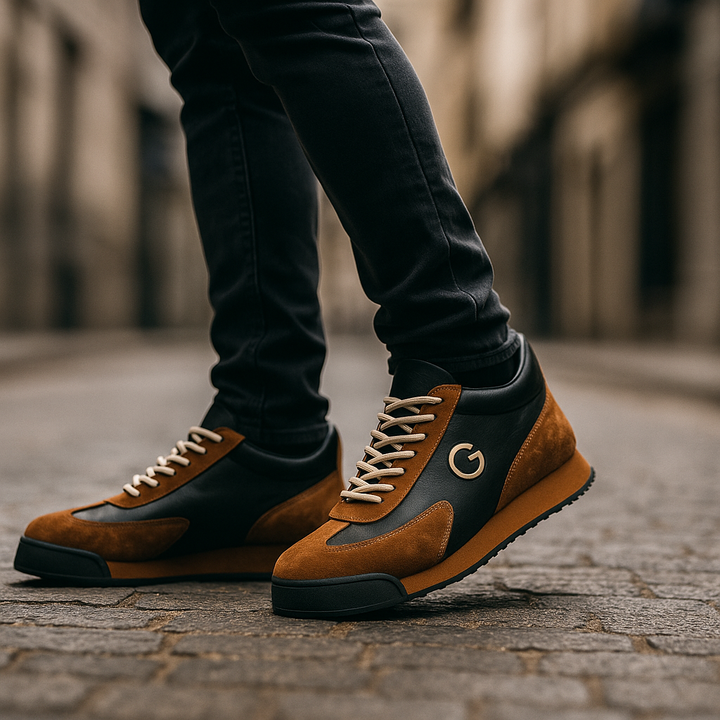 CILLIAN | ORTHOPAEDIC LEATHER SNEAKERS