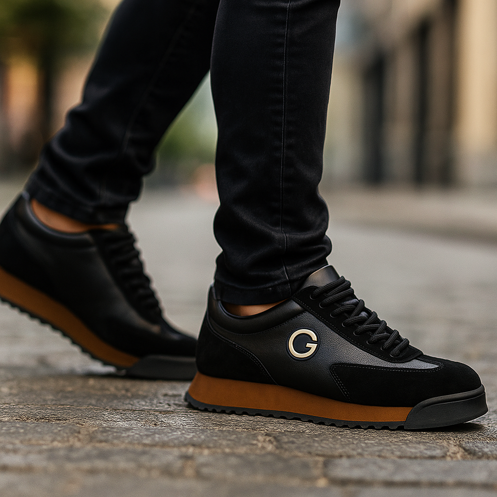 CILLIAN | ORTHOPAEDIC LEATHER SNEAKERS