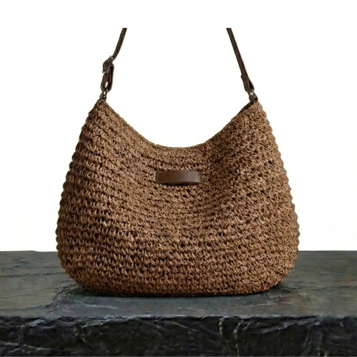 Arion Straw Crossbody Bag