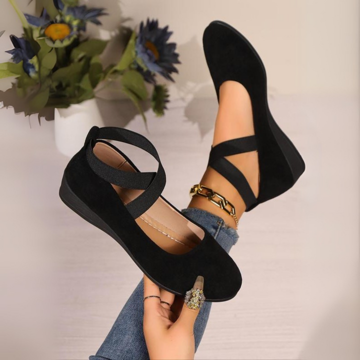 MÉABH | CLOSED WEDGE BALLERINA SHOES