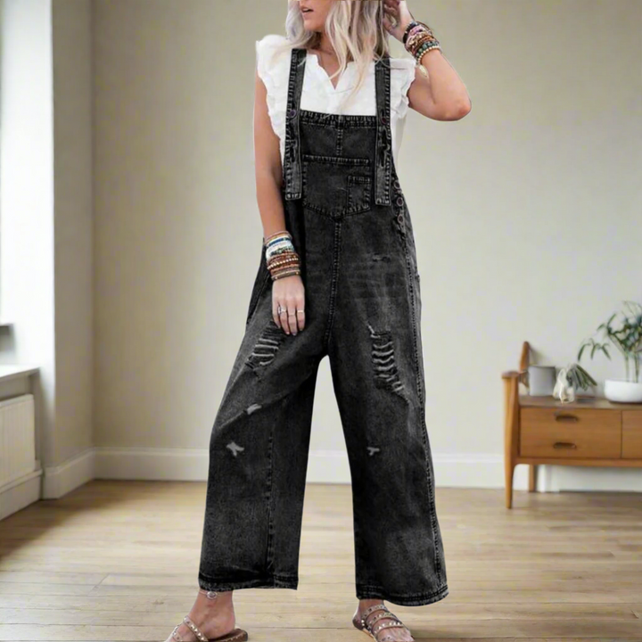 AILBHE | VINTAGE WASH ADJUSTABLE JUMPSUIT