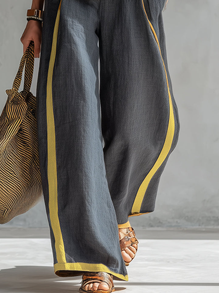 Leila | Elegant Cotton & Linen Co-ord Set