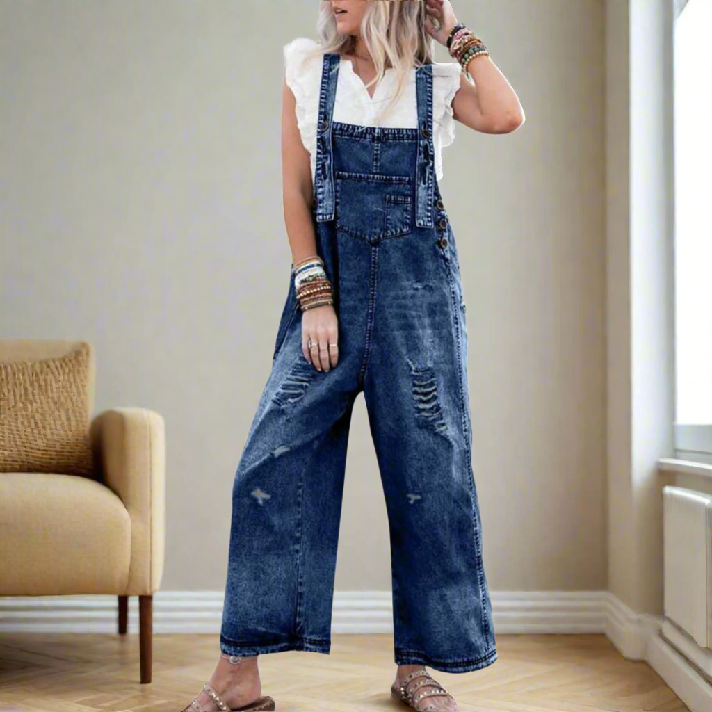 AILBHE | VINTAGE WASH ADJUSTABLE JUMPSUIT