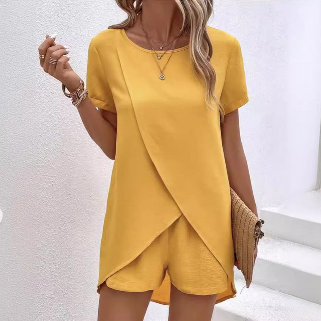 SAOIRSE | ELEGANT SUMMER CO-ORD LOUNGE SET