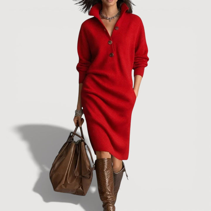 SORCHA | COSY KNIT SWEATER DRESS