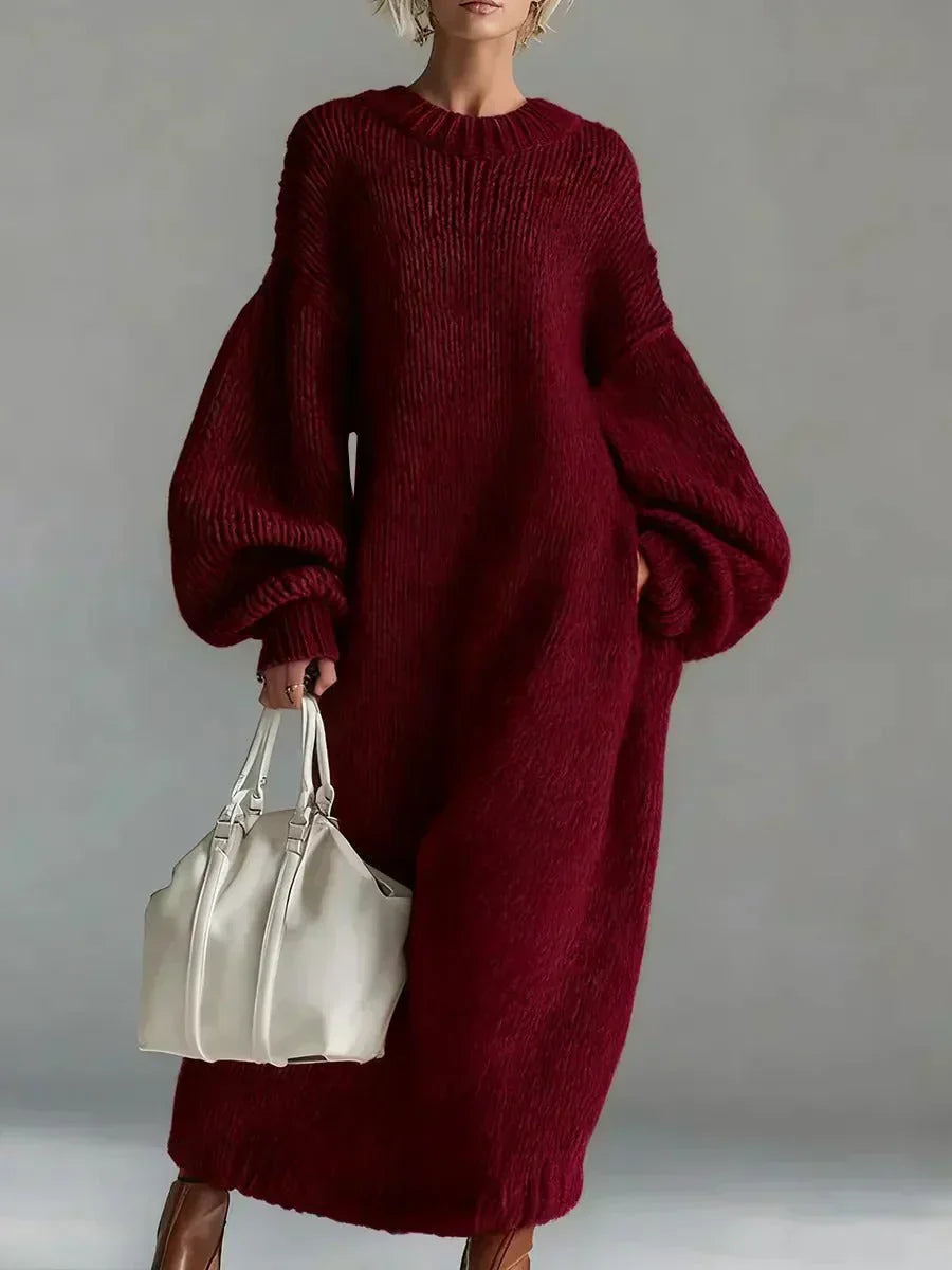 BLATHNAID | SOFT KNIT MAXI DRESS