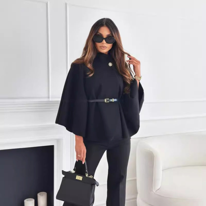 ÉILÍS | CHIC BELTED BUTTERFLY JACKET