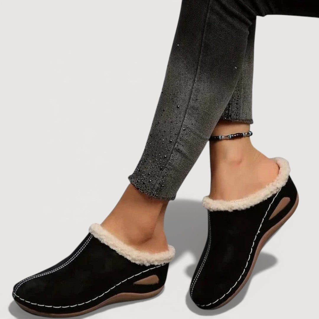 BRÍONA | COMFORT MULE SLIPPER