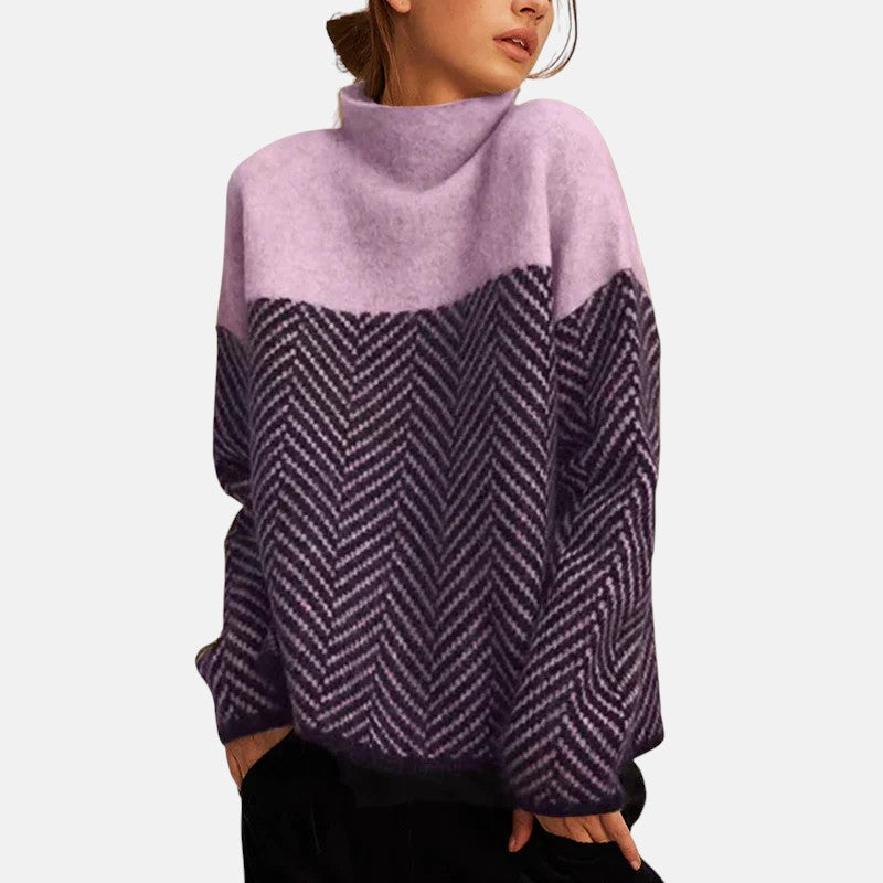 NIAMH | HERRINGBONE SWEATER