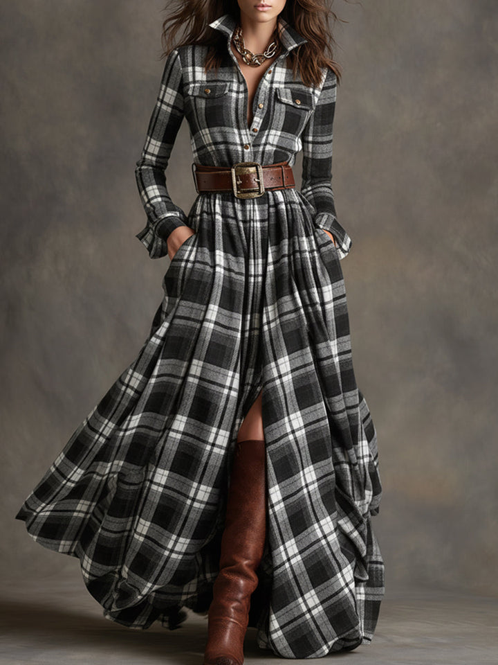Harriet | Belted Shirt Dress