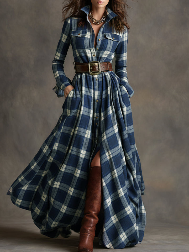 Harriet | Belted Shirt Dress