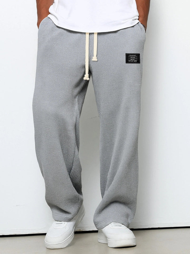 DÁITHÍ | ADJUSTABLE WAIST WIDE-LEG TROUSERS