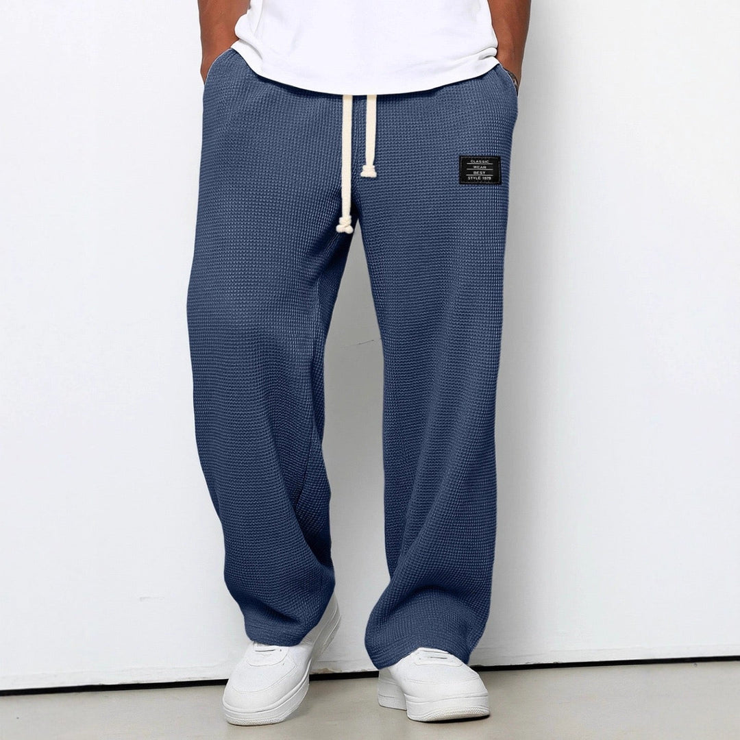 DÁITHÍ | ADJUSTABLE WAIST WIDE-LEG TROUSERS