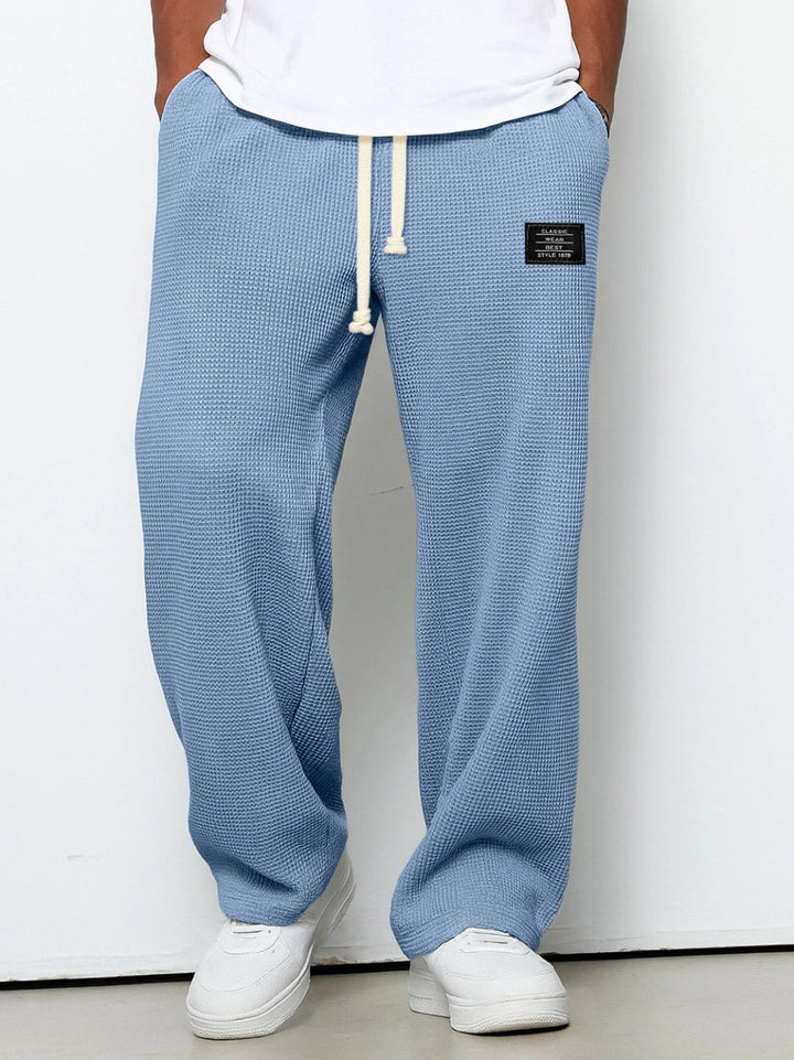 DÁITHÍ | ADJUSTABLE WAIST WIDE-LEG TROUSERS