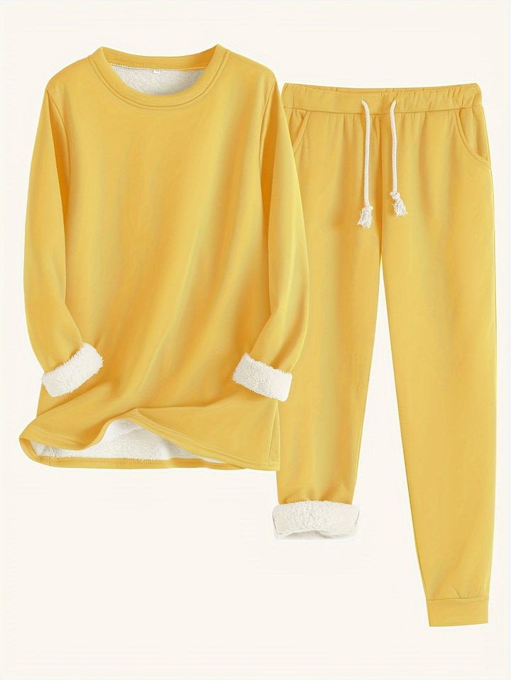 Karin™ | Cozy Fleece-Lined Lounge Set