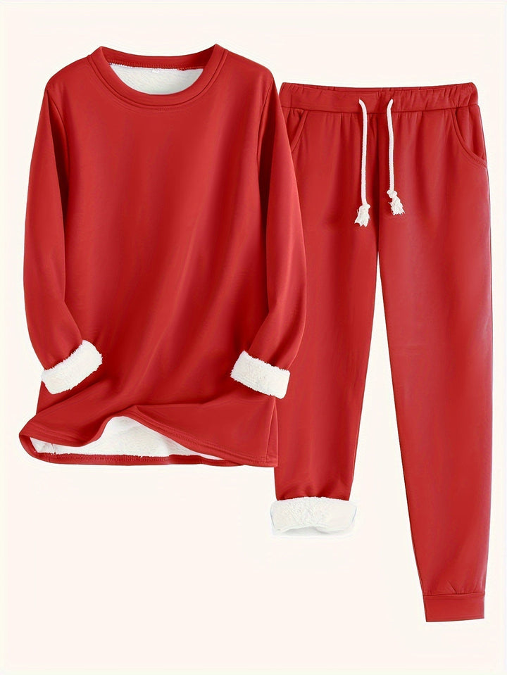 Karin™ | Cozy Fleece-Lined Lounge Set