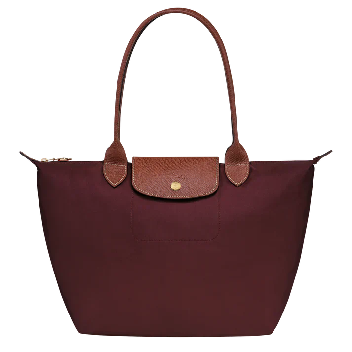 Medium Le Pliage Tote, Burgundy