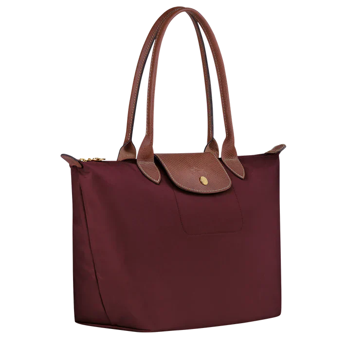 Medium Le Pliage Tote, Burgundy