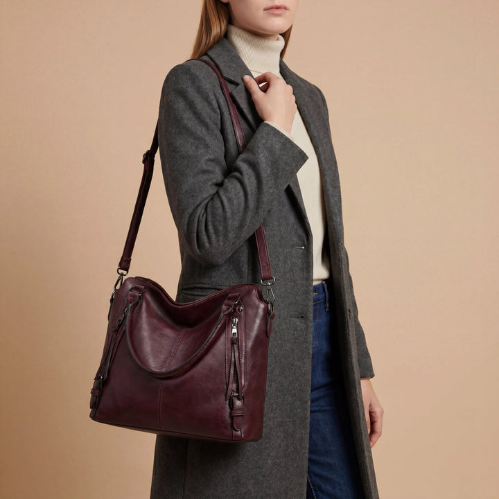 Classic Cognac Arion Bag + FREE Pocket Wallet