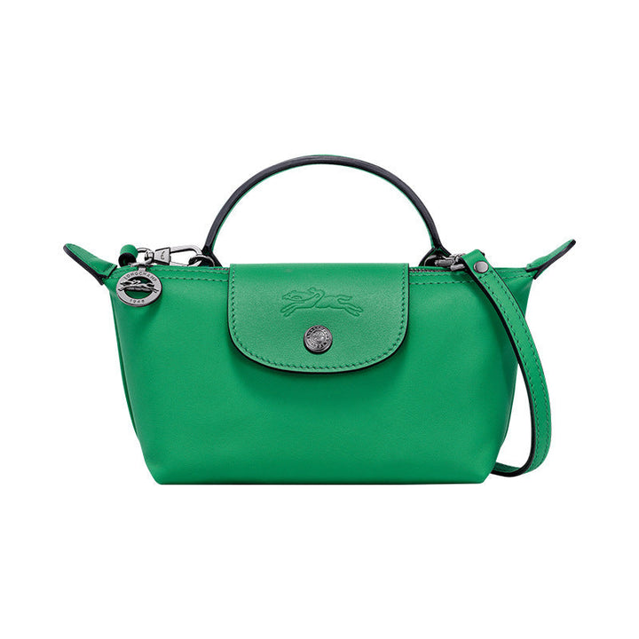 Mini Leather Bag - Green