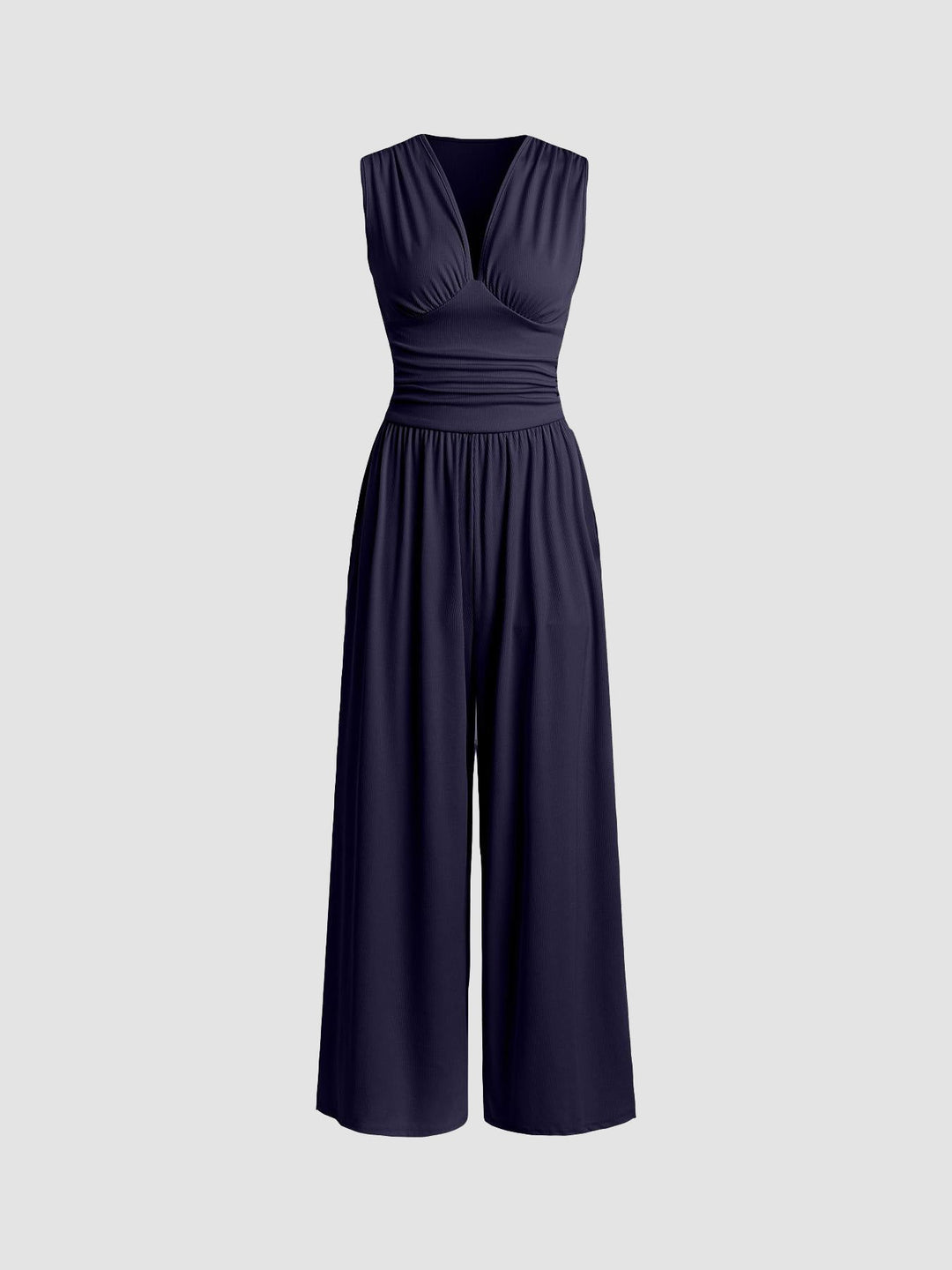 RIONA | CHIC SLEEVELESS WIDE-LEG JUMPSUIT