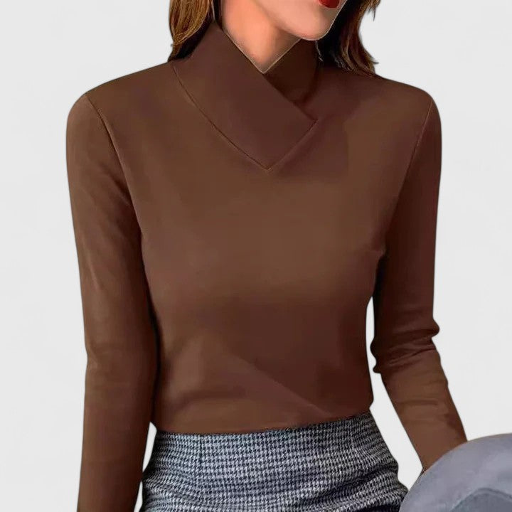 CAOIMHE | ELEGANT TURTLENECK TOP