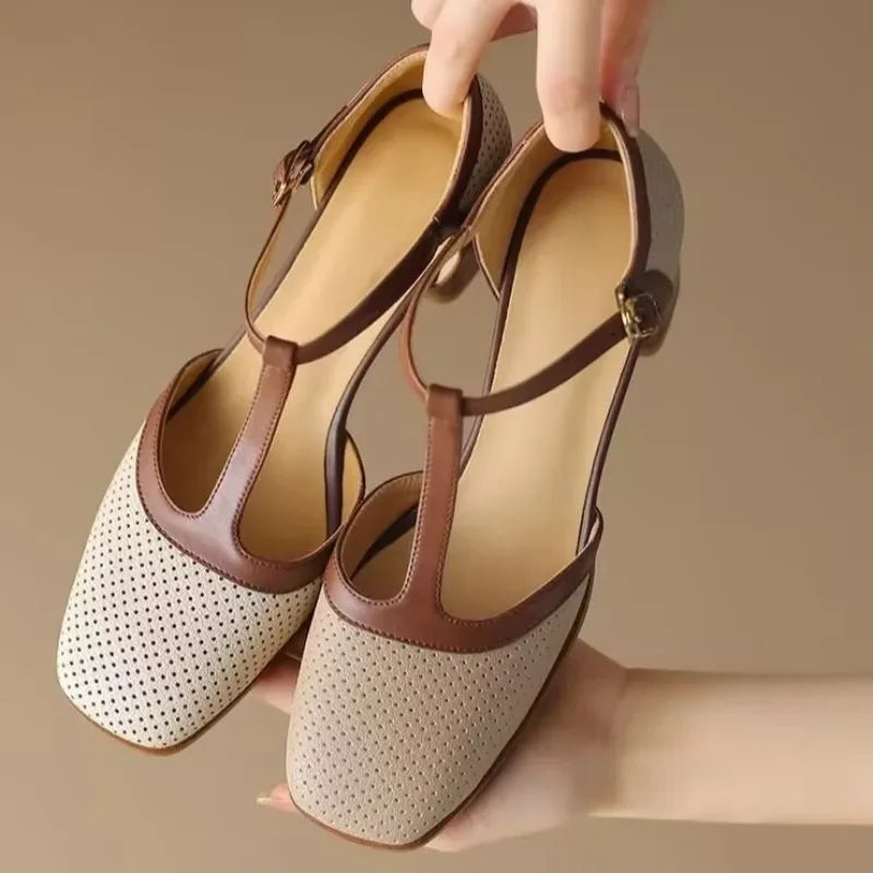 Isava Mid-Heel Footwear