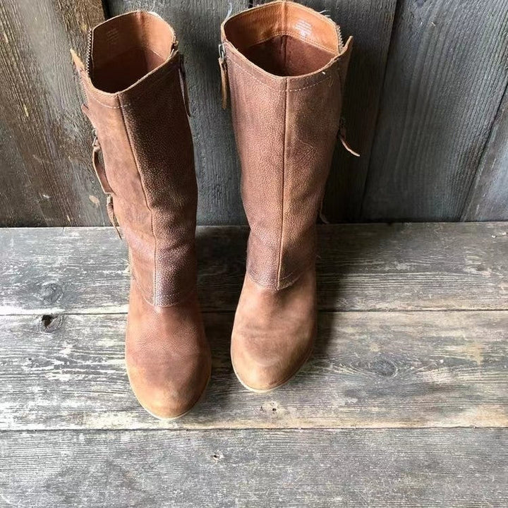 Natalia | Trendy Knee High Boots