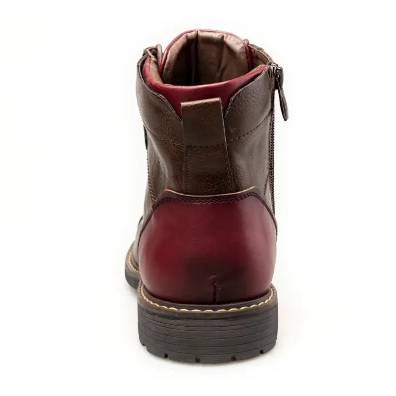 CILLIAN | HANDCRAFTED VEGAN LEATHER ANKLE BOOTS FOR MEN