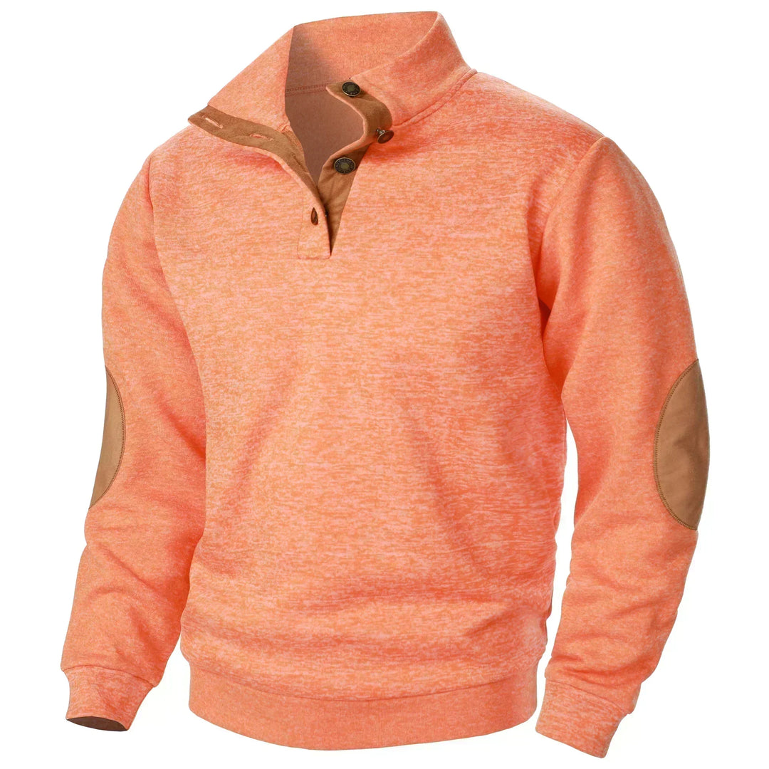 CONOR | REFINED HALF-ZIP ACCENT PULLOVER