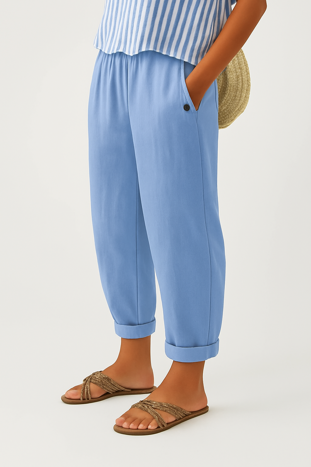MAIREAD | TIMELESS LINEN-COTTON TROUSERS