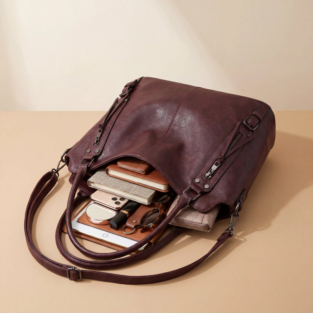 Classic Cognac Arion Bag + FREE Pocket Wallet
