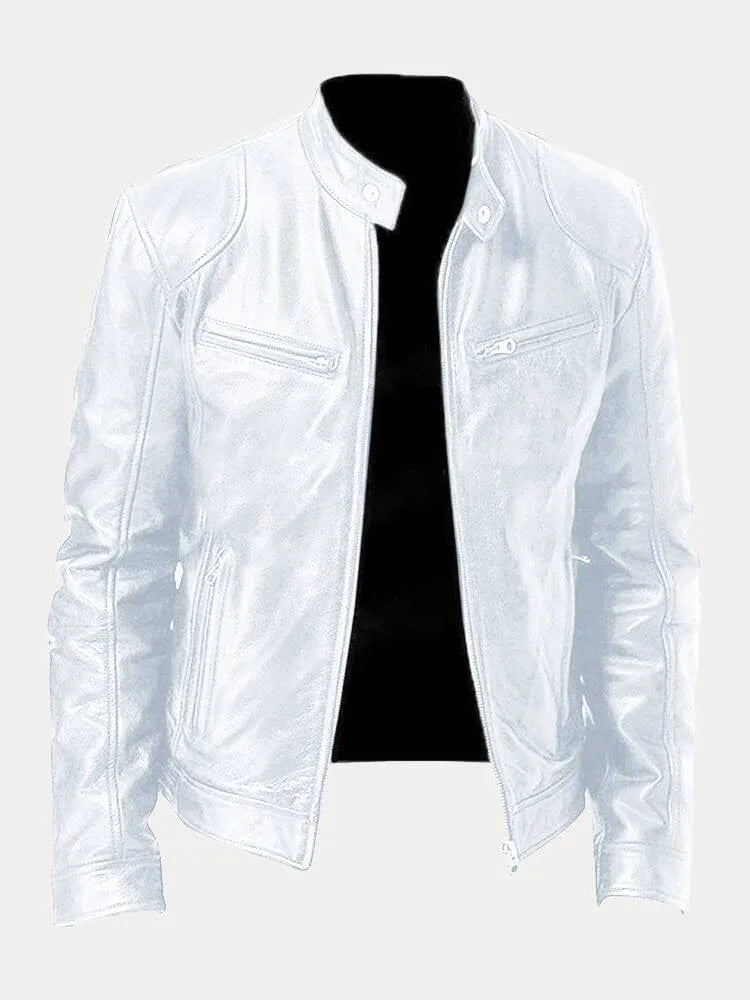 FELIX | CASUAL LEATHER LOOK JACKET