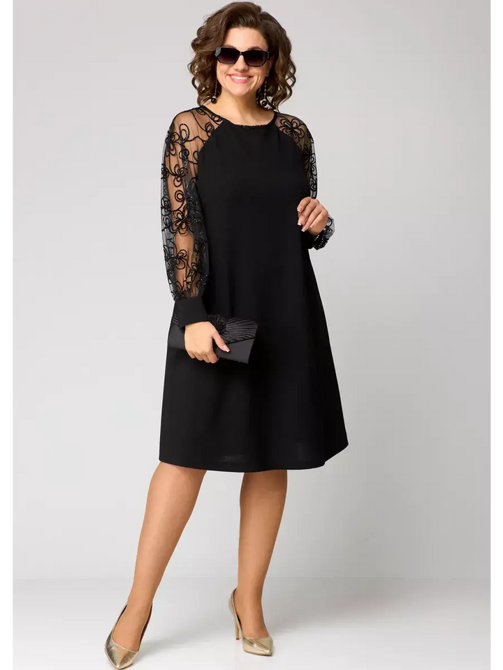 Granya | Classic Midi Dress for Special Occasions