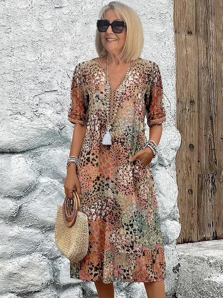 CAITLIN | EFFORTLESS MIDI DRESS