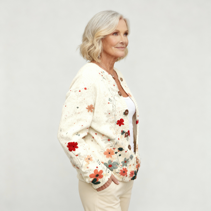CÁIT | VINTAGE ART CARDIGAN