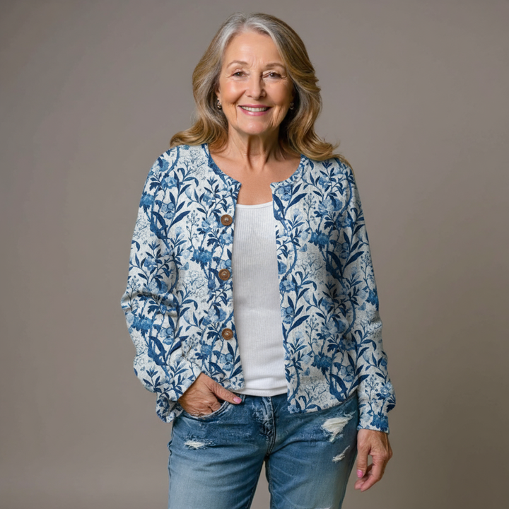 ERIN | FLORAL DESIGN CARDIGAN