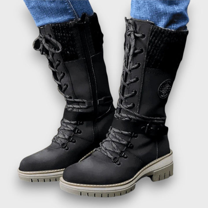 DEIRDRE | LACE UP WINTER BOOTS