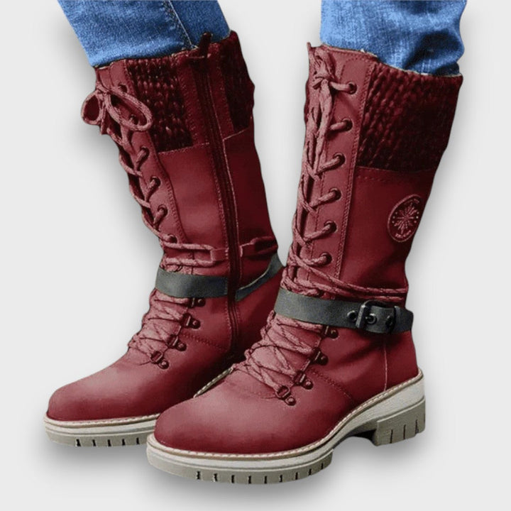 DEIRDRE | LACE UP WINTER BOOTS