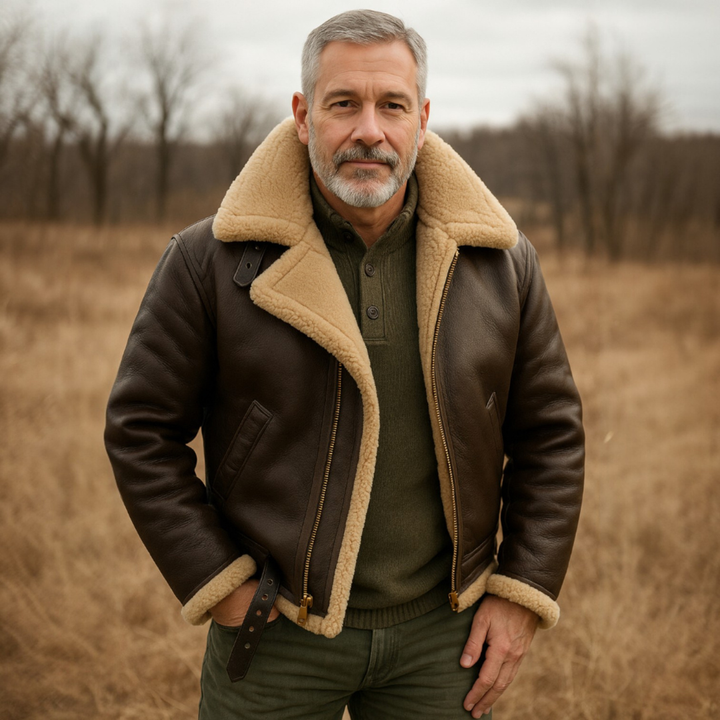 DECLAN | SIGNATURE AVIATOR JACKET