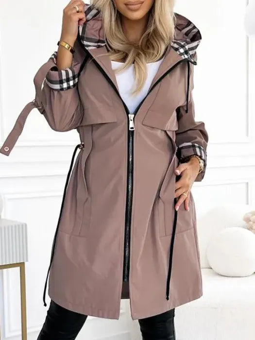 ISLA | WATERPROOF & WINDPROOF ZIP COAT
