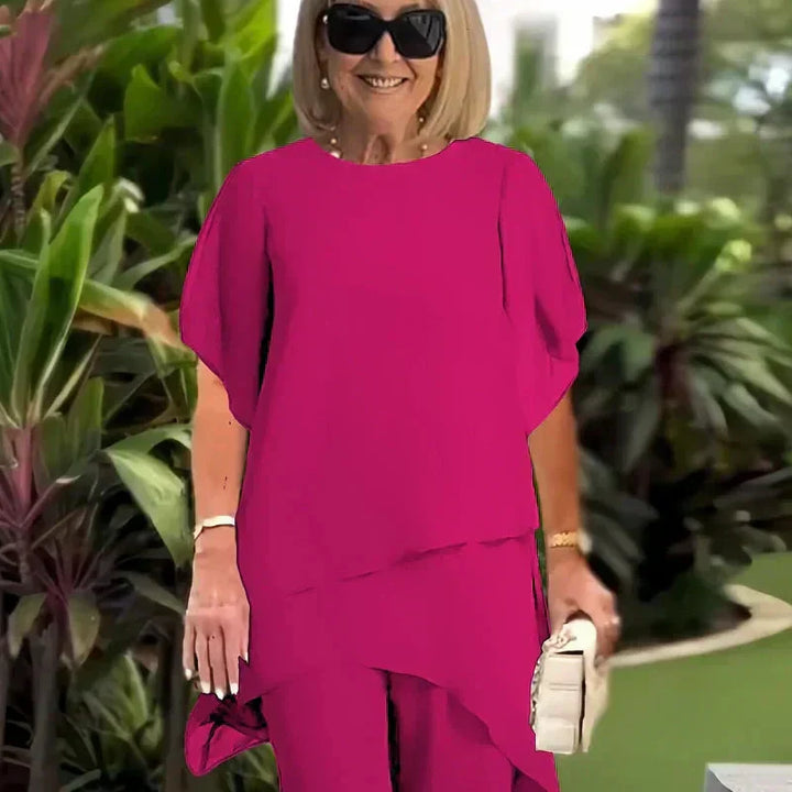 Herlene | Chic Set with Top and Trousers