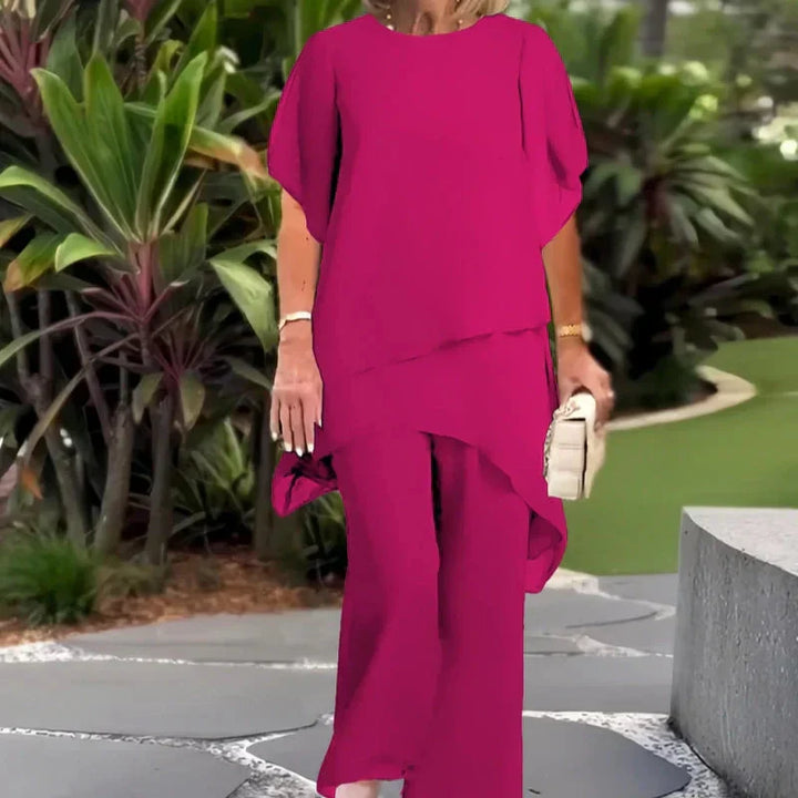 Herlene | Chic Set with Top and Trousers