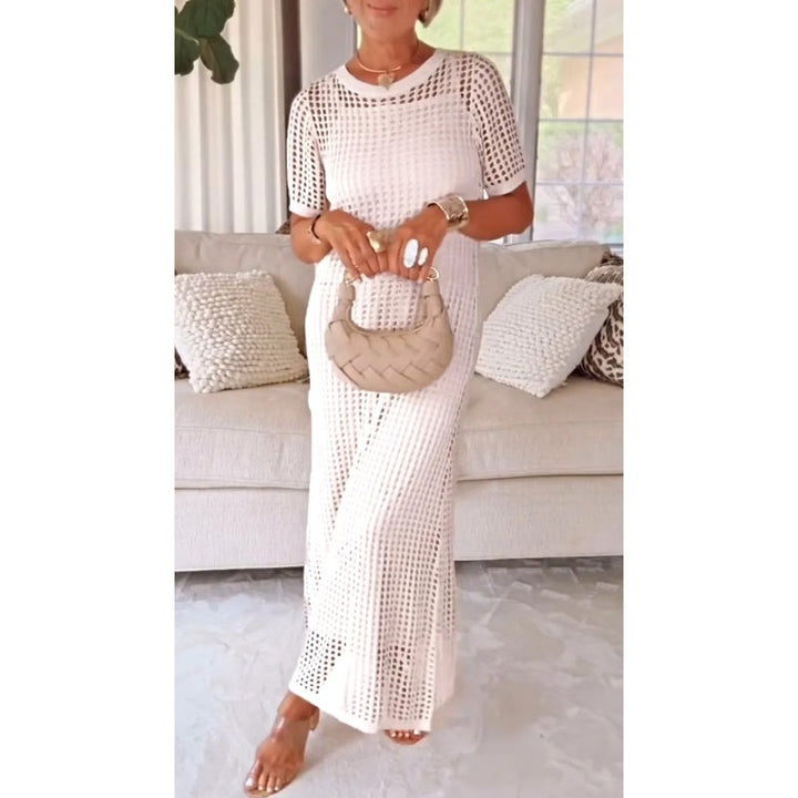 Bethany - Cut-Out Long Maxi Dress + Free Inner Dress